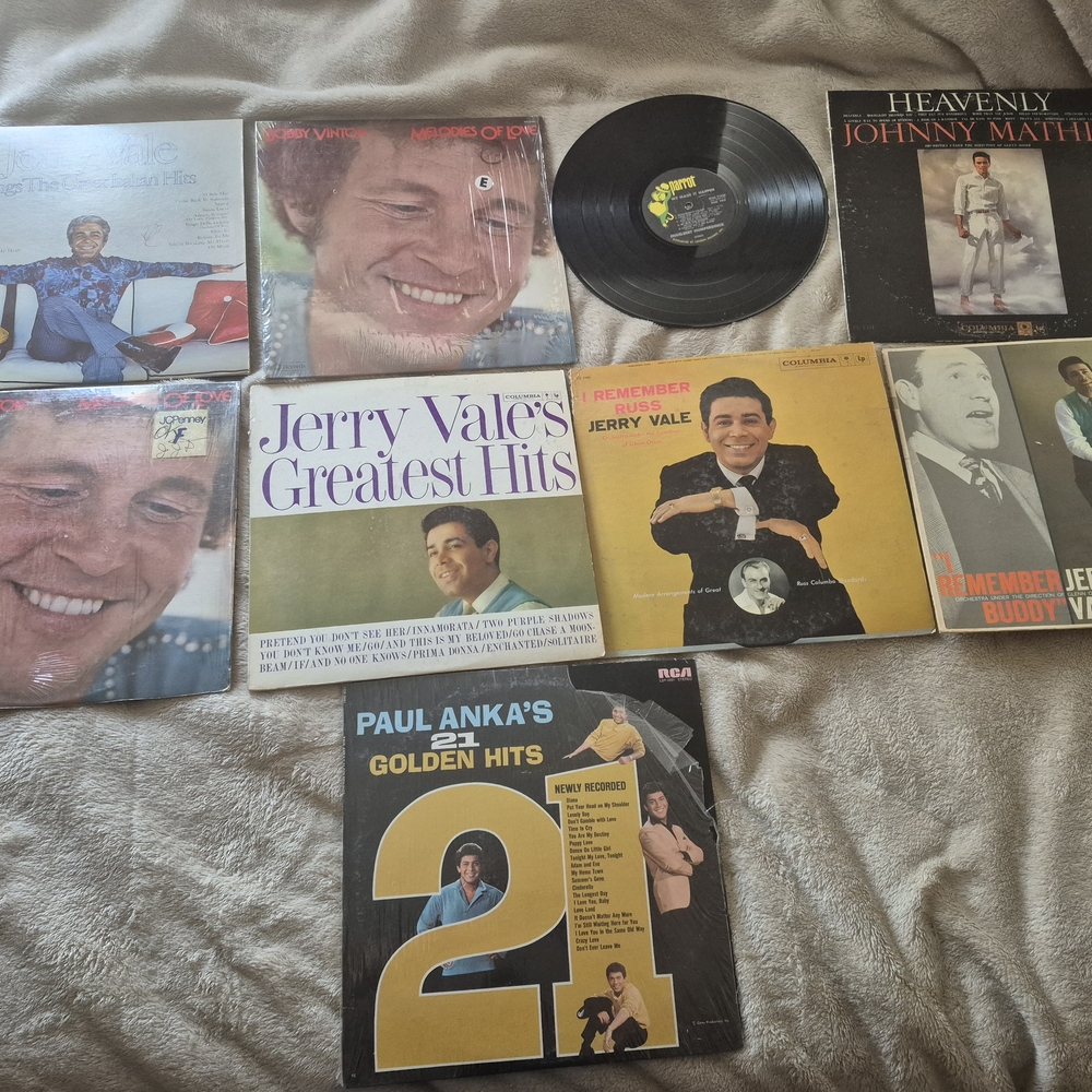 Vintage Vinyl Record Collection